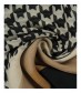 Damen Loop Schal, schwarz