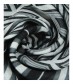 Damen Loop Schal, schwarz