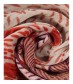 Damen Loop Schal, rot
