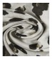 Damen Loop Schal, schmal, creme