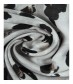 Damen Loop Schal, schmal, grau
