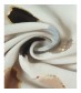 Damen Loop Schal, schmal, grau