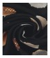 Damen Loop Schal, schmal, schwarz
