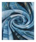 Damen Halstuch, blau