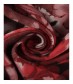 Damen Loop Schal, schmal, rot