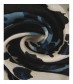 Damen Loop Schal, schmal, blau