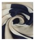Damen Loop Schal, schmal, navy