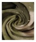 Damen Loop Schal, metallic, grün