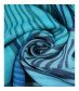 Schal, blau