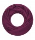 Loop Schal - einfarbig, beere
