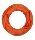 Loop Schal, schmal - einfarbig, mandarin
