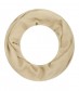 Loop Schal, schmal - einfarbig, beige