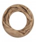 Loop Schal, schmal - einfarbig, camel