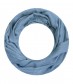 Loop Schal, schmal - einfarbig, denim