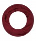Loop Schal, schmal - einfarbig, cherry
