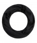 Loop Schal, schmal - einfarbig, schwarz