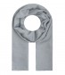 Schal, grau