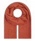 Damen Halstuch, XL - einfarbig, rost