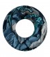 Schal, blau