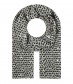 Schal, schwarz