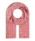 Schal, rot
