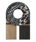 Schal, braun