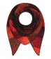 Schal, rot
