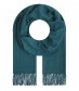 Schal, blau