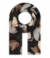 Damen Halstuch, schmal, schwarz
