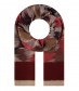 Damen Halstuch, schmal, rot