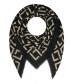 Schal, schwarz