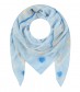 Schal, blau