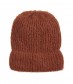 Basic Beanie Mütze, braun