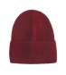 Basic Beanie Mütze - Feinstrick, rot